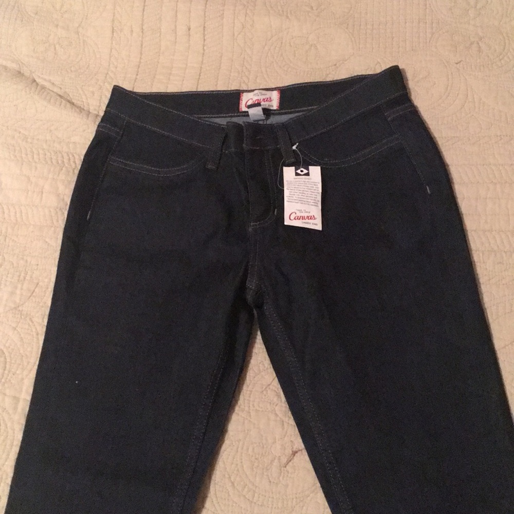 NWT Lands End skinny jeans